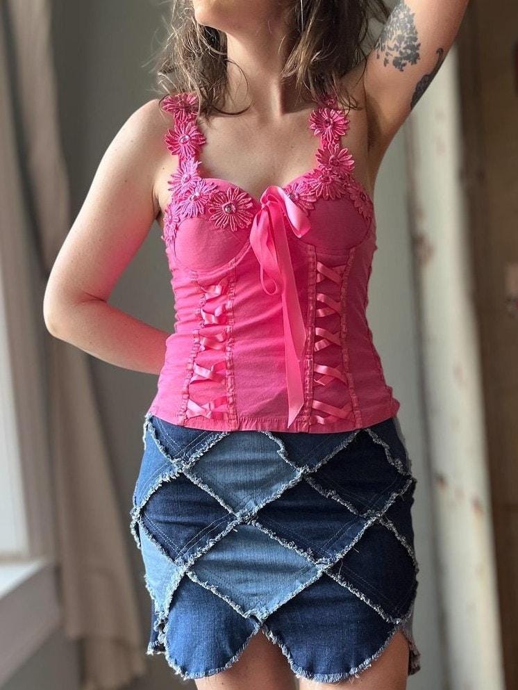 Vintage Ribbon Cami - Etsy