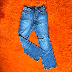 Vintage Y2K Ralph Lauren Jeans | Low Rise Bootcut | Mid Wash Denim | Preppy Americana Revival | Size 28