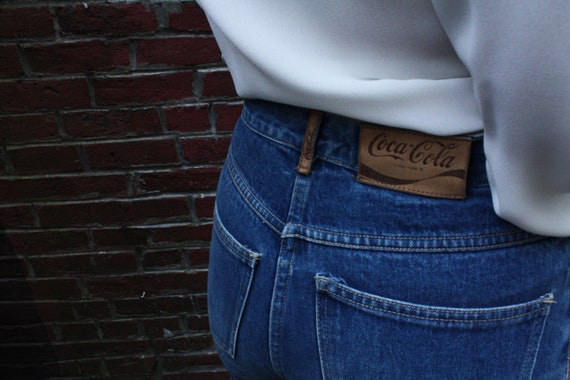 80s vintage jeans Coca Cola denim 1980s - image 3