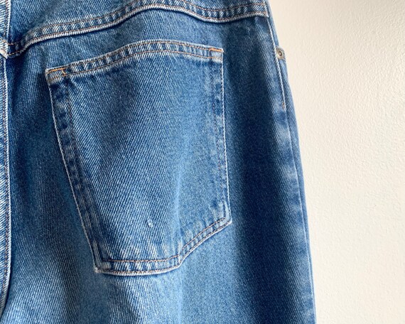 90s vintage jeans LL Bean high waist 31W 1990s - image 4