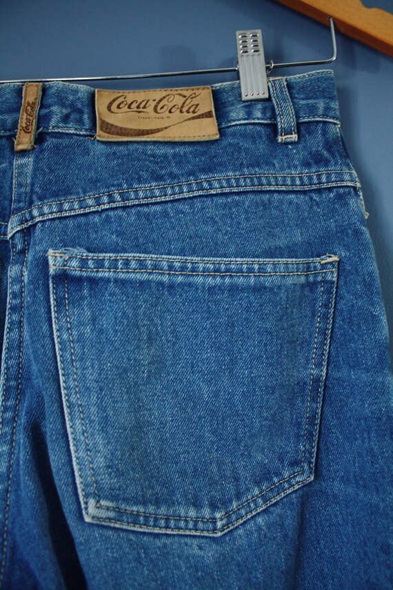 80s vintage jeans Coca Cola denim 1980s - image 6