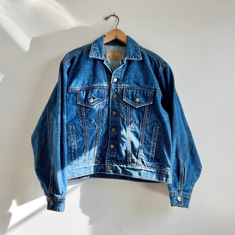 Denim Jacket Vintage - Etsy