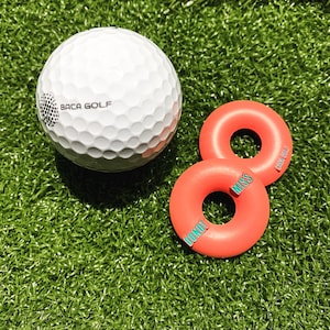 Crafted Custom Donut Glazed Pink Ball Marker By Baca Golf
