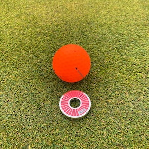 Crafted Custom Donut Loading Ball Marker By Baca Golf
