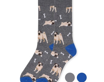 Pug Crazy Socks Casual Socks Funny For Sports Boot Hiking Running Etc. Pug Crazy Socks Casual Socks Funny For Sports Boot Hiking Running Etc.