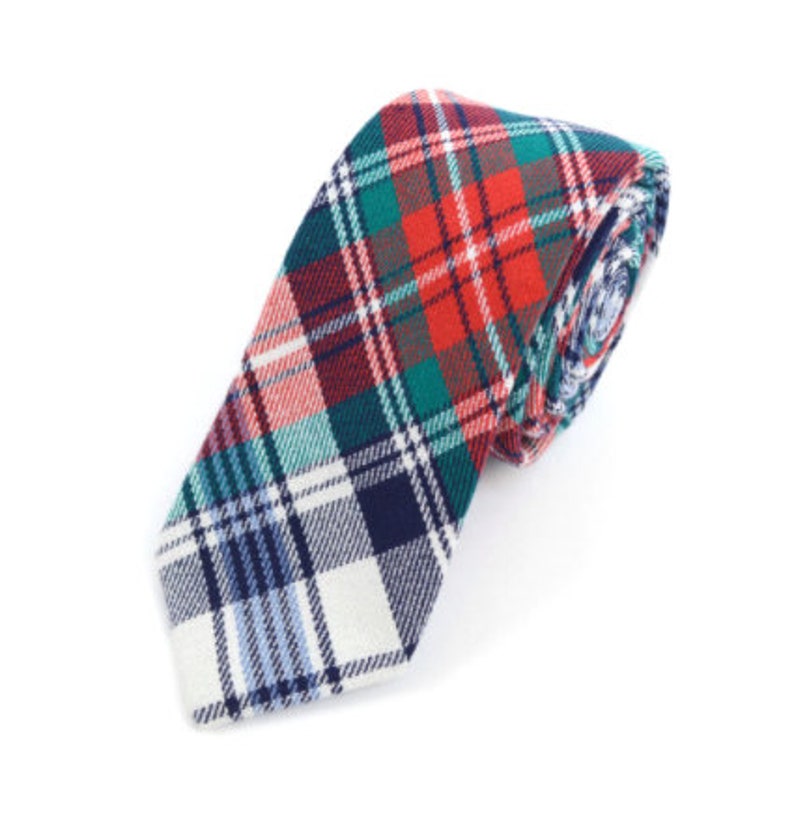 Men's Pastel Plaid Slim Tie Pastel Color Easter Neckties Etsy