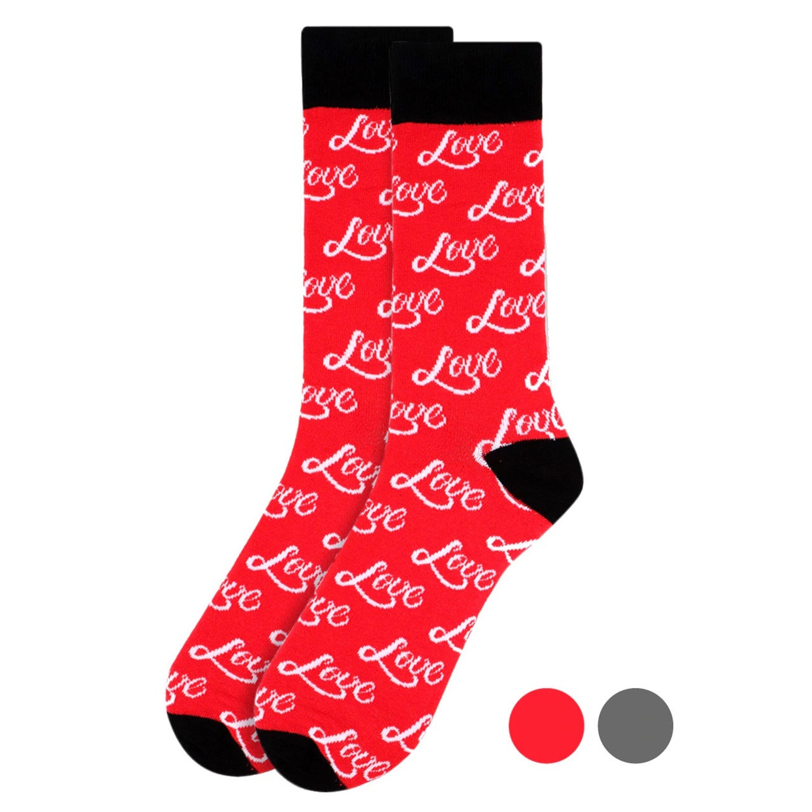 Mens Love Novelty Socks Valentine's Day Gift Love - Etsy