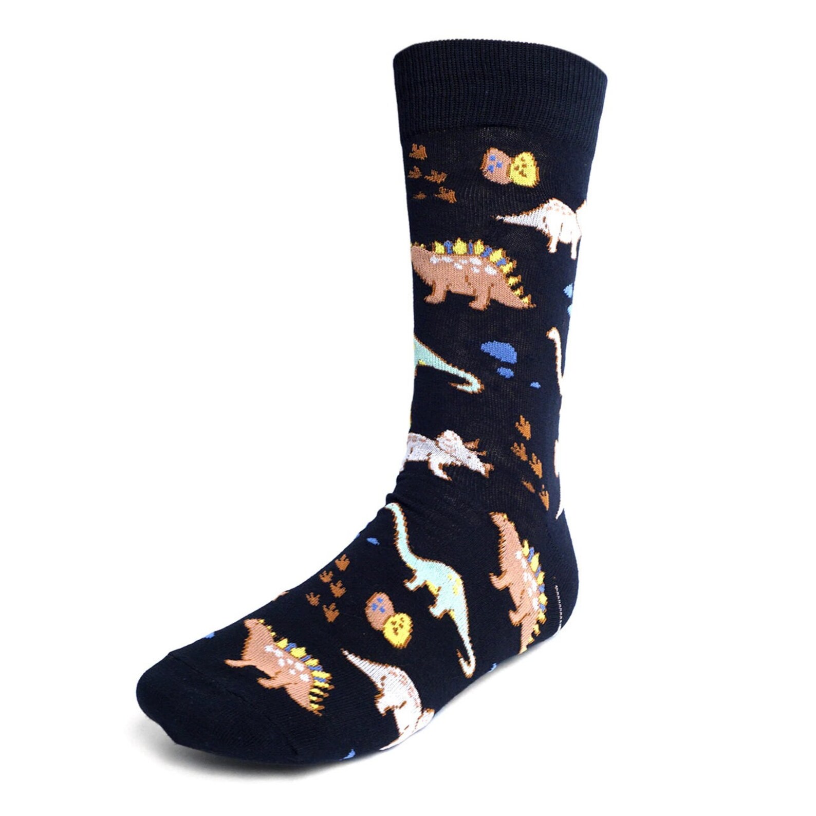 Men's Dinosaur Novelty Socks Blue & Black Casual Dino Etsy UK