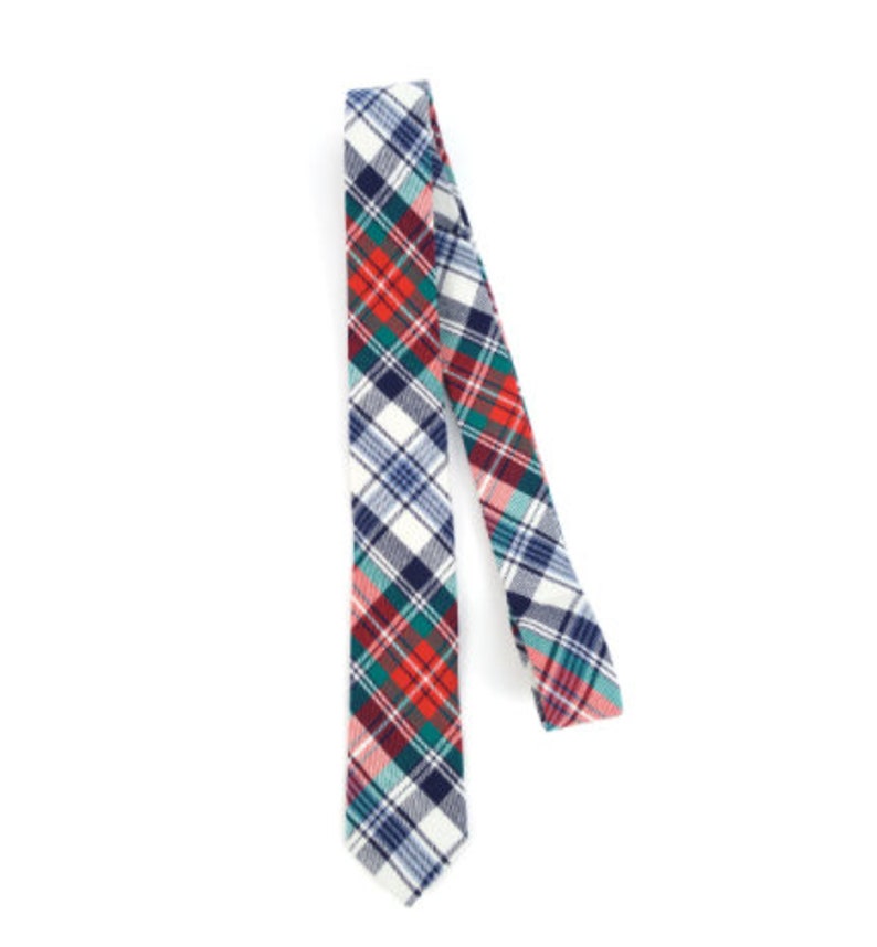 Men's Pastel Plaid Slim Tie Pastel Color Easter Neckties Etsy