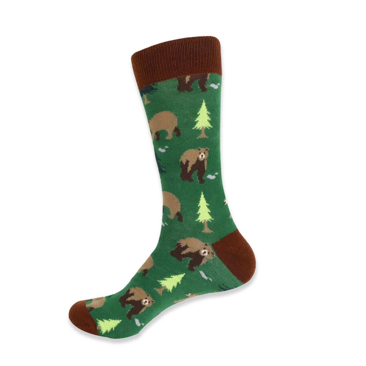 Men's Novelty Camping Sock Bear Sock Fun Hunting Socks Etsy UK