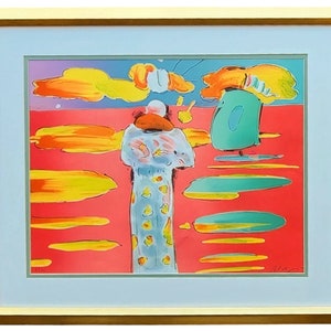 ビンテージ ピーターマックス ファブリック PETER MAX 70年代