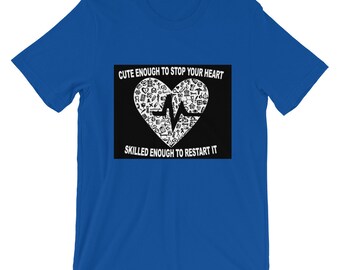 Stop Heart Restart It Short-sleeve Unisex T-shirt - Etsy