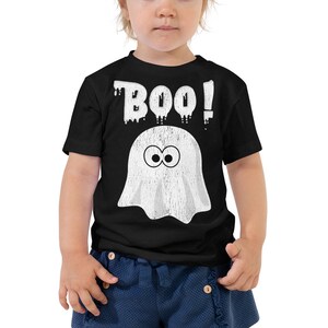 Boo!  Halloween Toddler Short Sleeve Tee