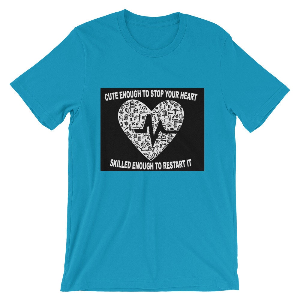 Stop Heart Restart It Short-sleeve Unisex T-shirt - Etsy