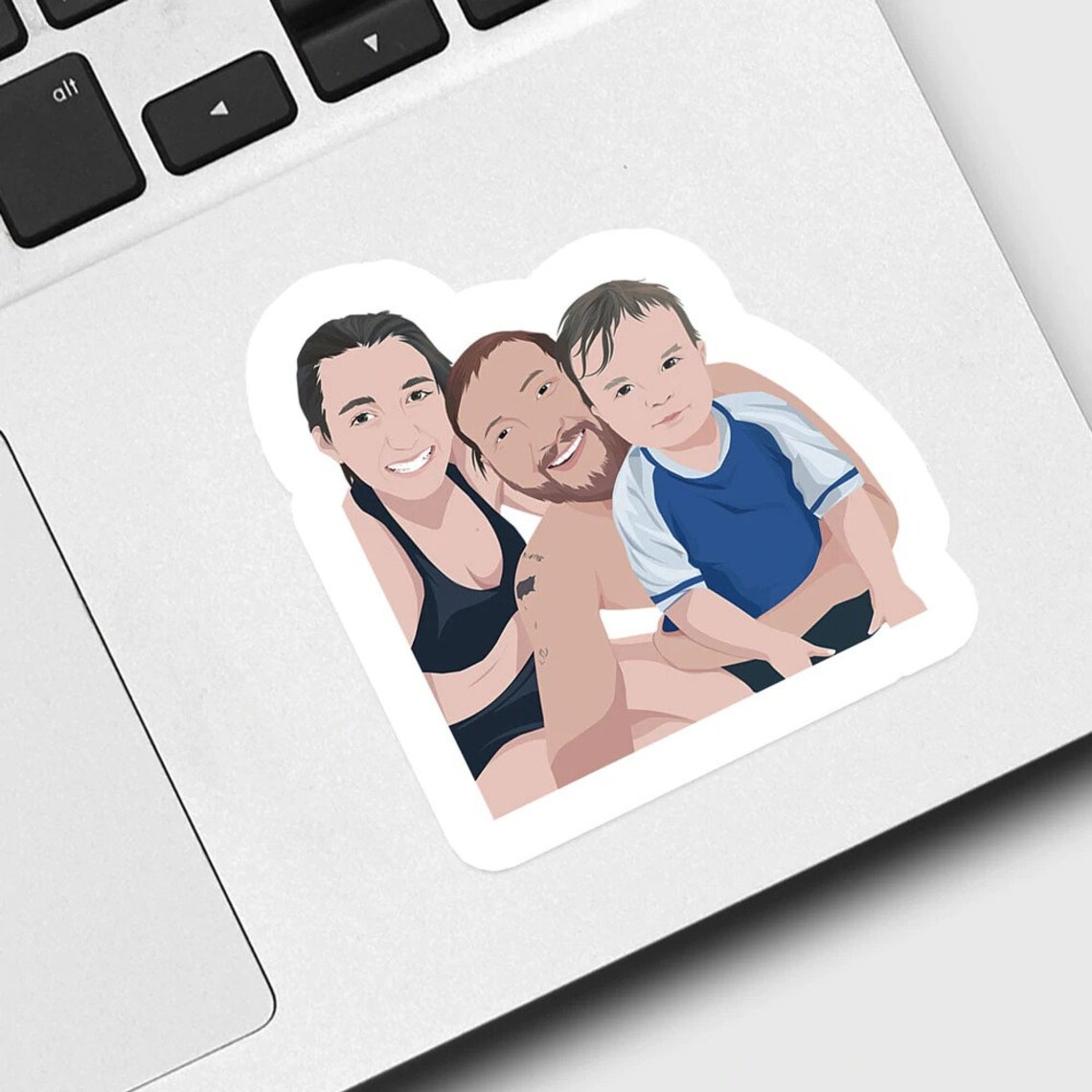 Custom Family Stickers Family Decals Stickers Family Name - Etsy