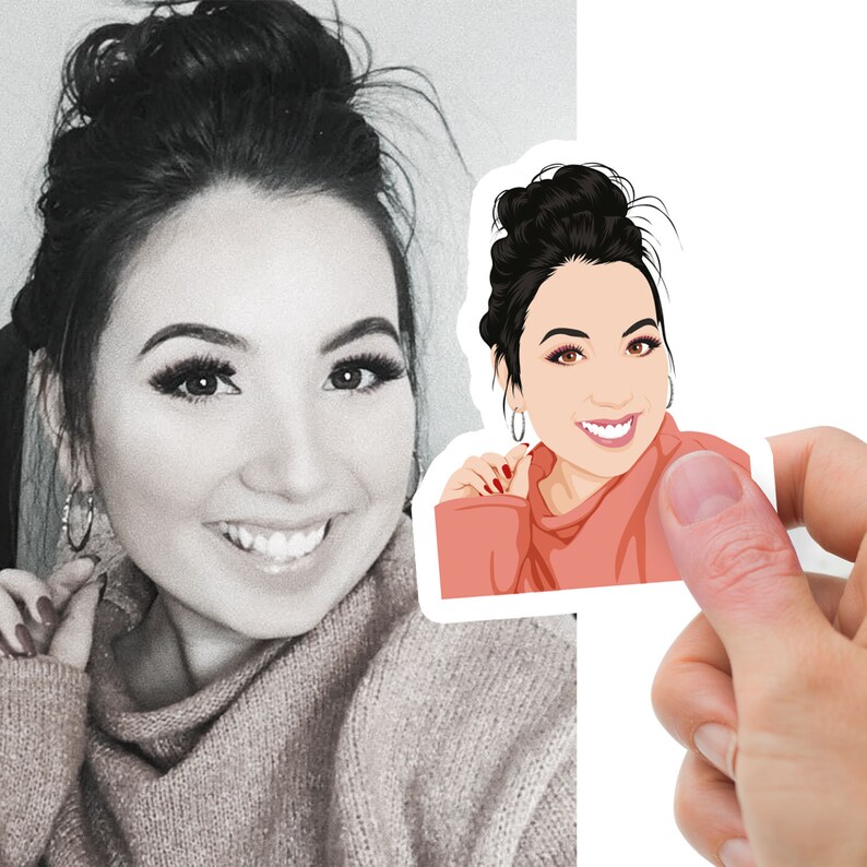 Custom Mom Stickers Custom Photo Stickers Cute Mom Stickers Etsy