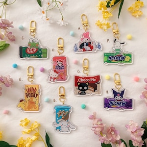 Snack Babies Acrylic Keychain