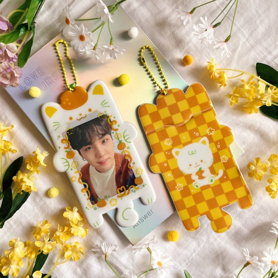 Tangerine Cat Photocard Holder