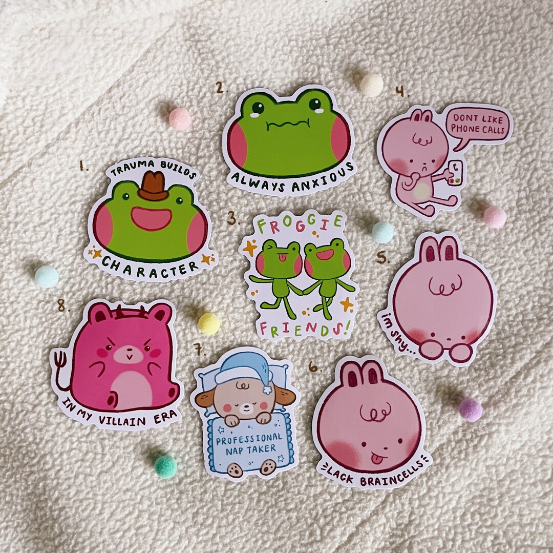 Various Sticker Various Vinyl Stickers - Etsy