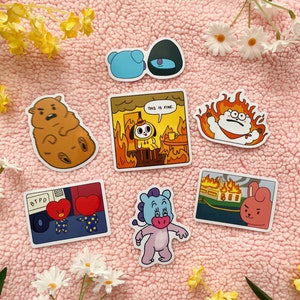 BTS Meme Vinyl Stickers