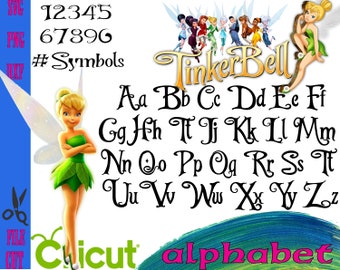 Tinker Bell font svg, Tinker Bell font clip arts, Suicide Squad svg, png,dxf