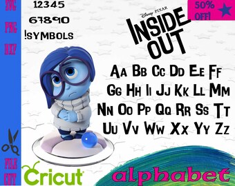 Inside Out font svg,Inside Out font clip arts, Inside Out svg, png,dxf
