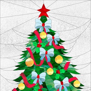 Stained Glass Pattern Tree Etsy