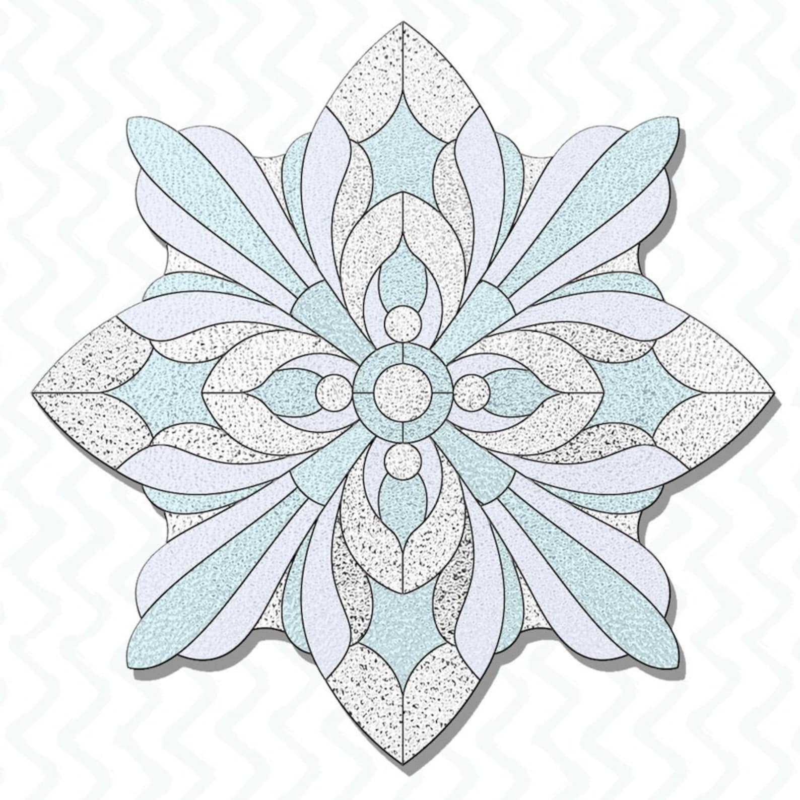 snowflake-stained-glass-patterns-to-download-set-of-2-stained-etsy