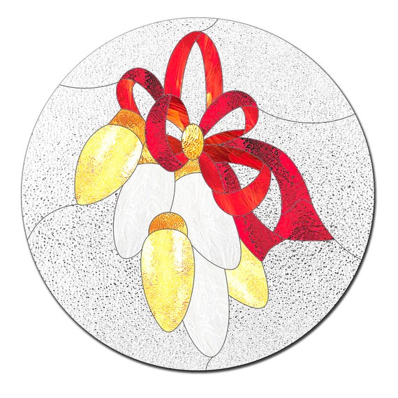 Christmas Suncatcher Pattern to Download Etsy