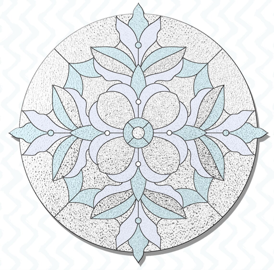 snowflake-stained-glass-patterns-to-download-set-of-2-stained-etsy