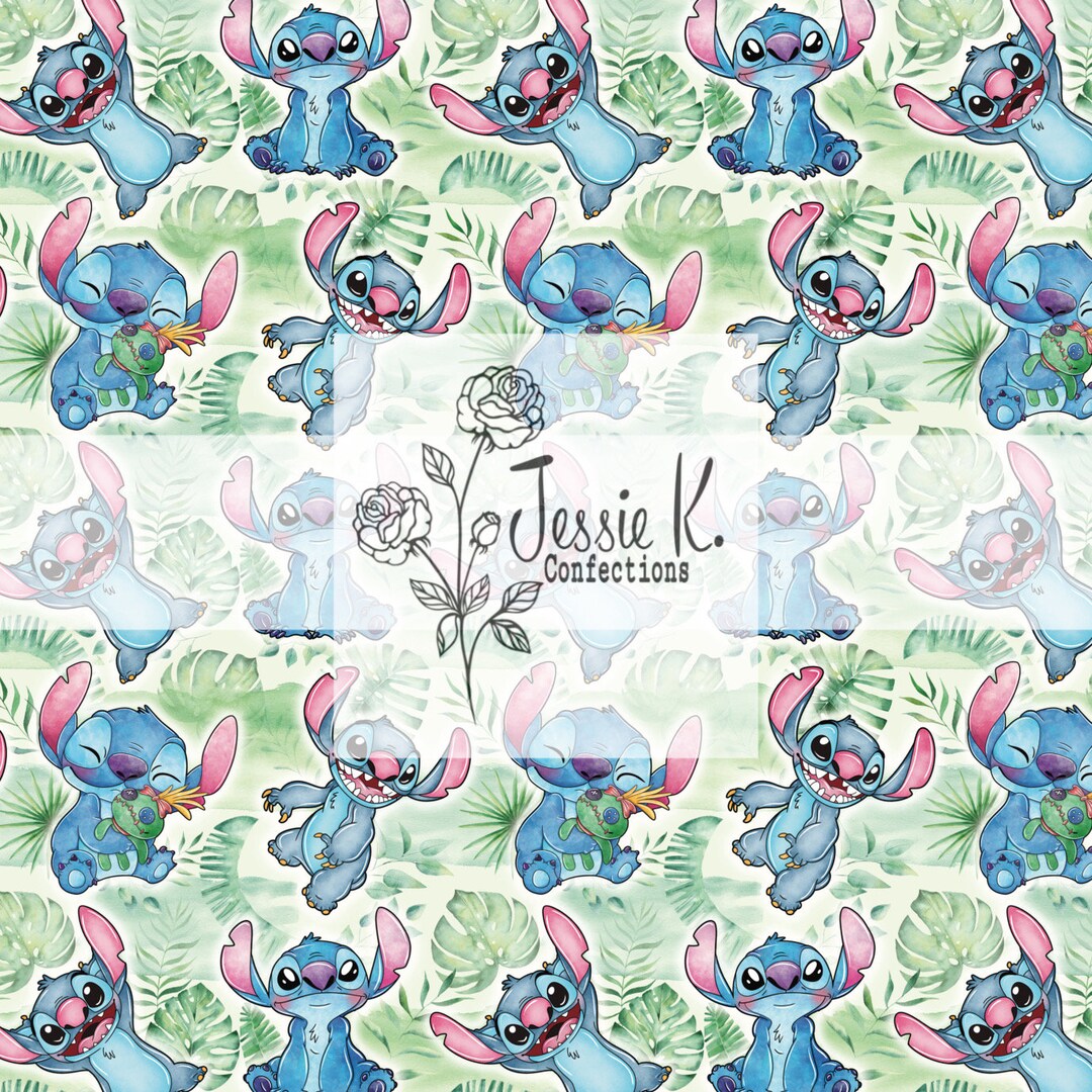 Blue Alien Seamless Pattern - Etsy