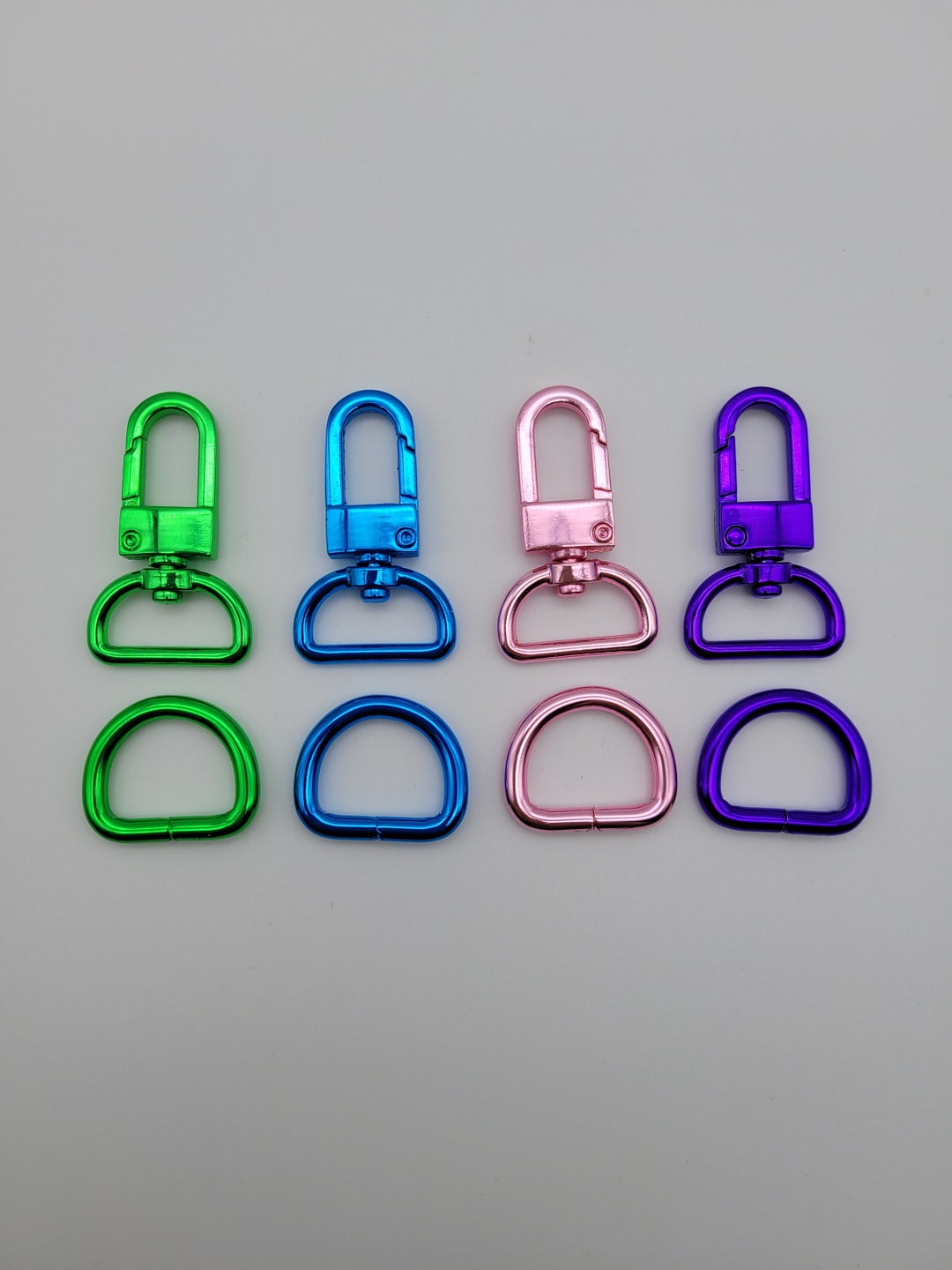 Metallic Swivel Hooks and D Rings 3/4 Etsy