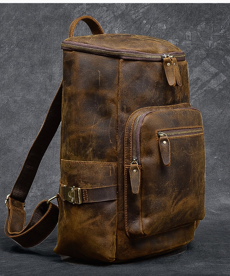 Leather Backpack Men,men Leather Backpack,leather Bag Men, Men Backpack ...