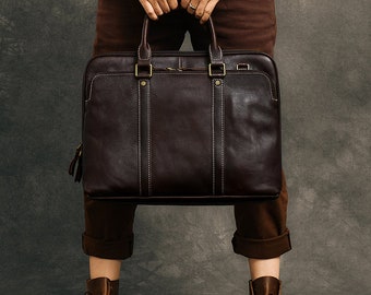 Leather Bag Men,Mens Leather Bag, Men Leather Handbag, Men Leather Shoulder Bag