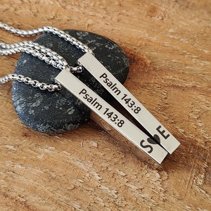 couple bar necklace date necklace personalized anniversary gifts for a couple boyfriend girlfriend matching couple necklaces for him set 2