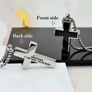 Urn Ketting Crematie Sieraden voor As Menselijk Mannen Vrouwen Kruis Hanger As Aandenken Gedenkteken Ketting Verlies van een geliefde