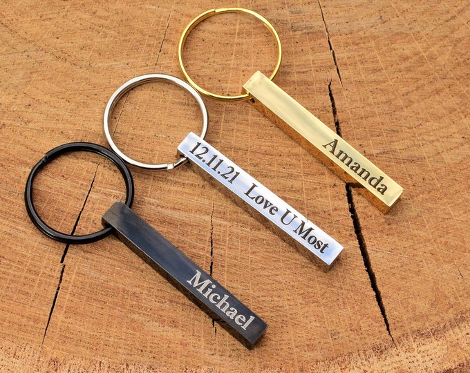 Graduation Keychain Graduation Gift 2023 Personalized Name High School Graduation College Grad Class of 2023 Gift for Him Her Custom Present