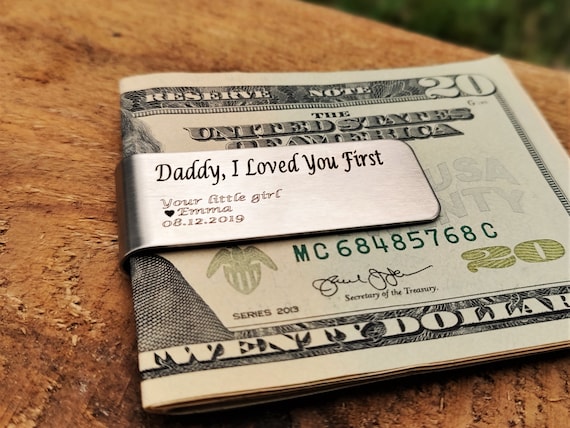 father of the bride money clip