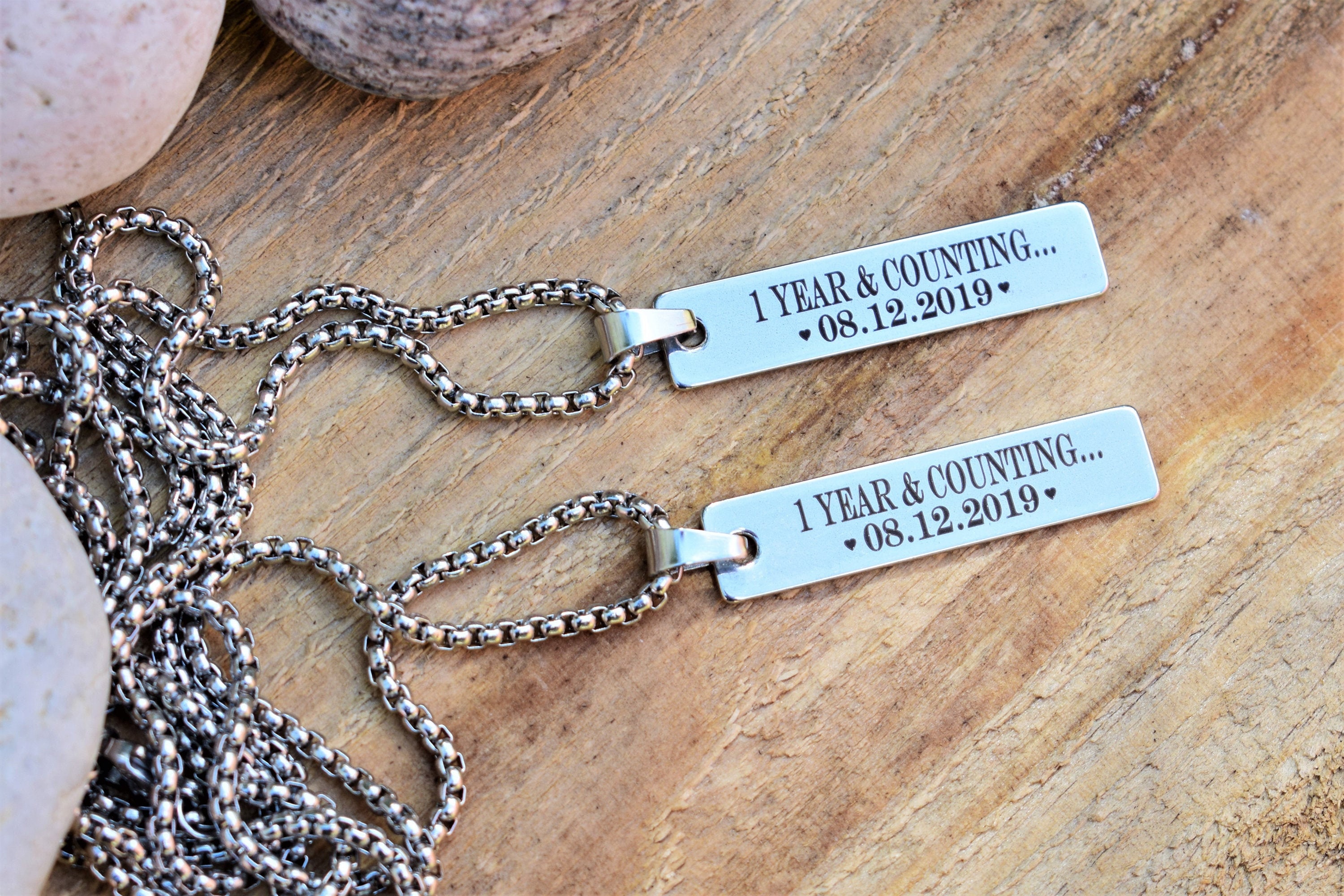 Anniversary Necklace 1 Year Anniversary 
