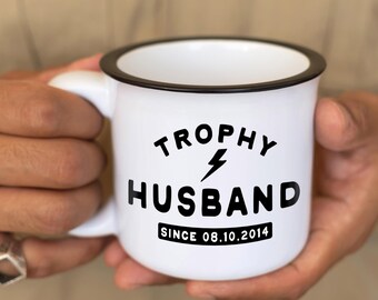 Funny Christmas Gift for Husband, Custom Anniversary Gift, Trophy Husband, Best Husband Ever, Funny Husband Gift From Wife