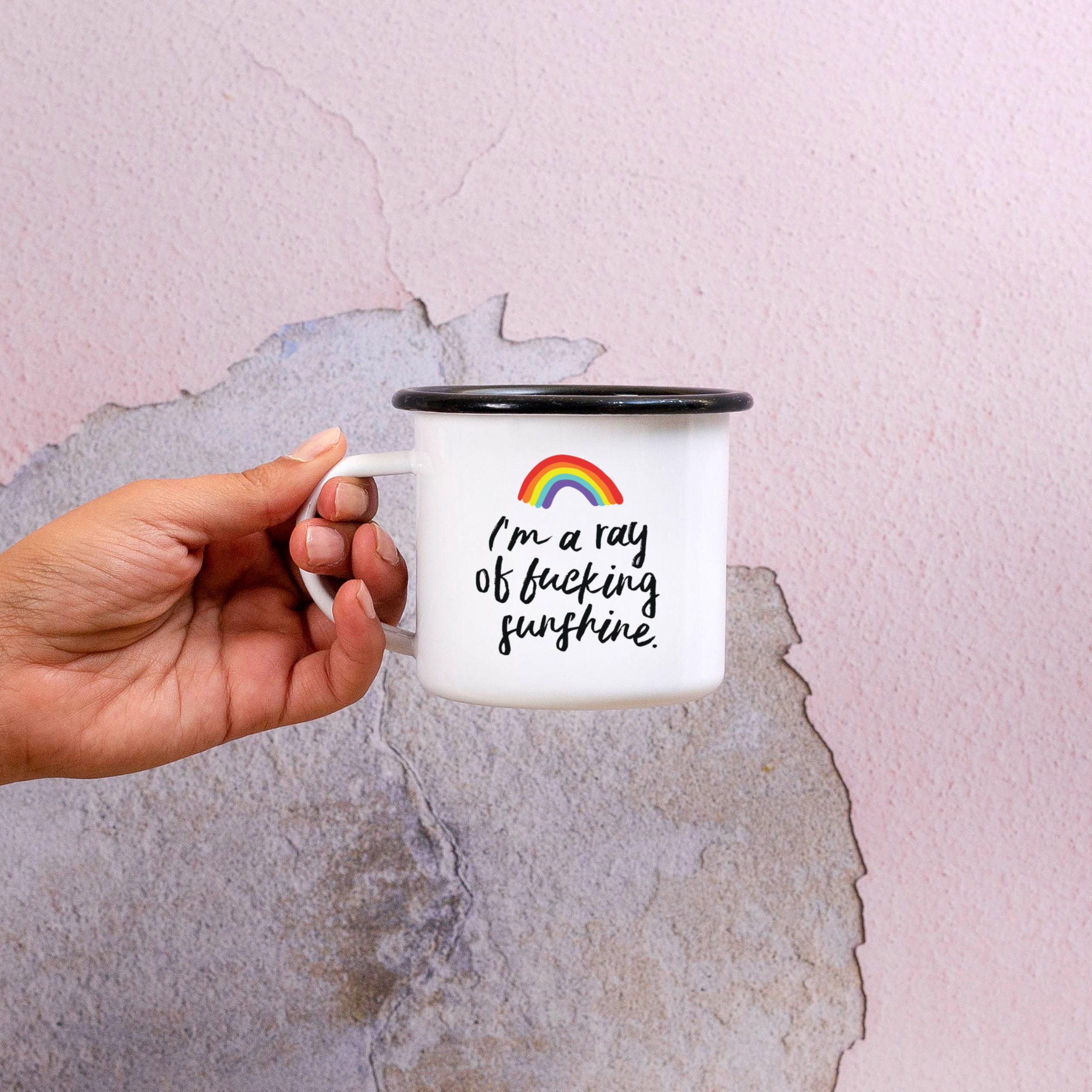 Funny Coffee Mug - I'm A Ray Of F*cking Sunshine, Sarcastic Gift Mug, 11 Oz Ceramic, Dishwasher & Microwave Safe