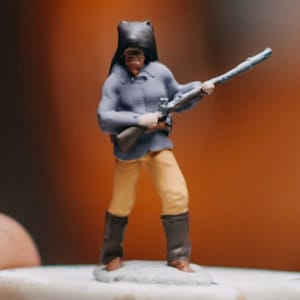 Miniatur Figur Jäger Actionfiguren Diorama HO Maßstab 1/87 Dekoration
