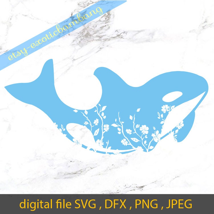 Download Animal Whale Clip Art Orca Mandela Mandala Animal Silhouette Etsy