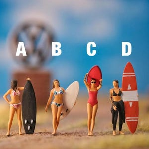 Surfer figurine - Etsy 日本