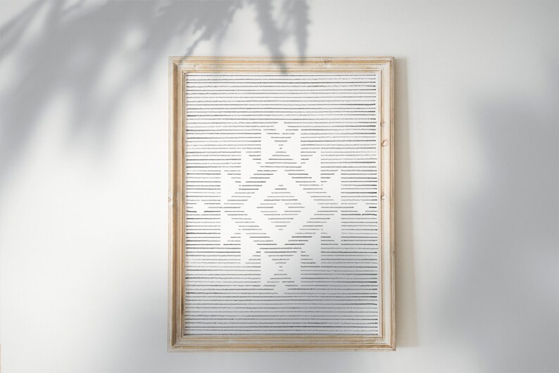 Gallery wall set of 6 Black white Printable wall art Abstract Print Downloadable Minimalist print Monochrome line art print Mid-century art