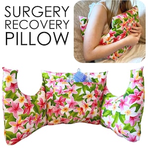 Surgery Recovery Pillow Sewing Pattern & VIDEO Tutorial | Printable PDF | Easy DIY Gift to Sew | C-section, Augmentation, Heart, Shoulder