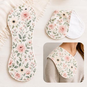 Countered Burp Cloth Sewing Pattern & VIDEO Tutorial | Printable PDF | Easy DIY Gift to Sew Newborns | Instant Download | Instructions