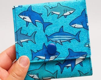 FREE Fabric Card Wallet Sewing Pattern & VIDEO Tutorial | Beginner Scrap Buster Project | Kids Womens | Gift Card or ID Holder | Printable