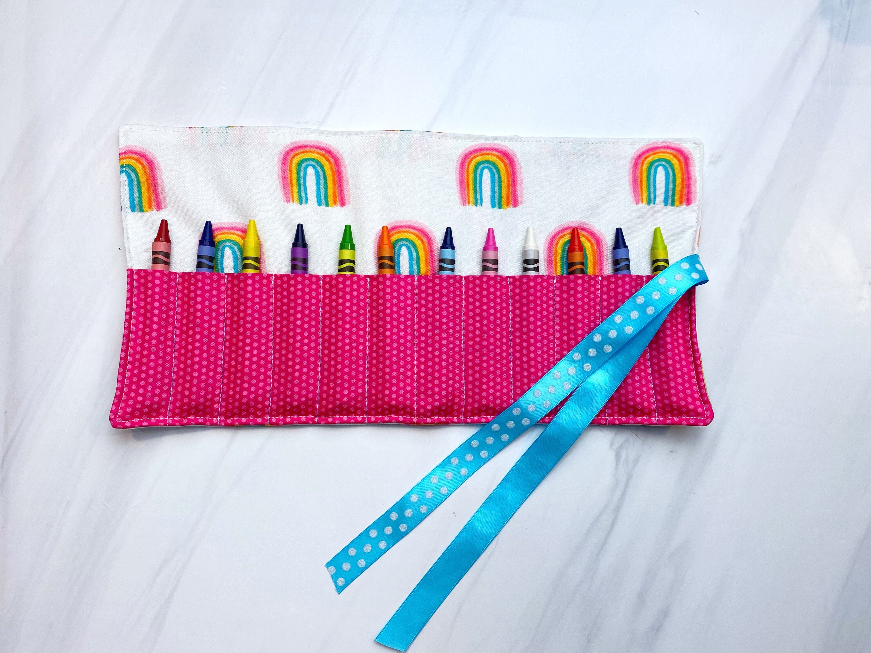 Crayon and Marker Roll up Holder Sewing Pattern & VIDEO Etsy