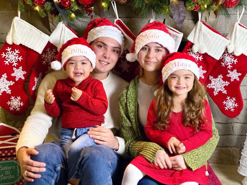 Easy 15 Minute Santa Hat Sewing Pattern & VIDEO Tutorial Printable